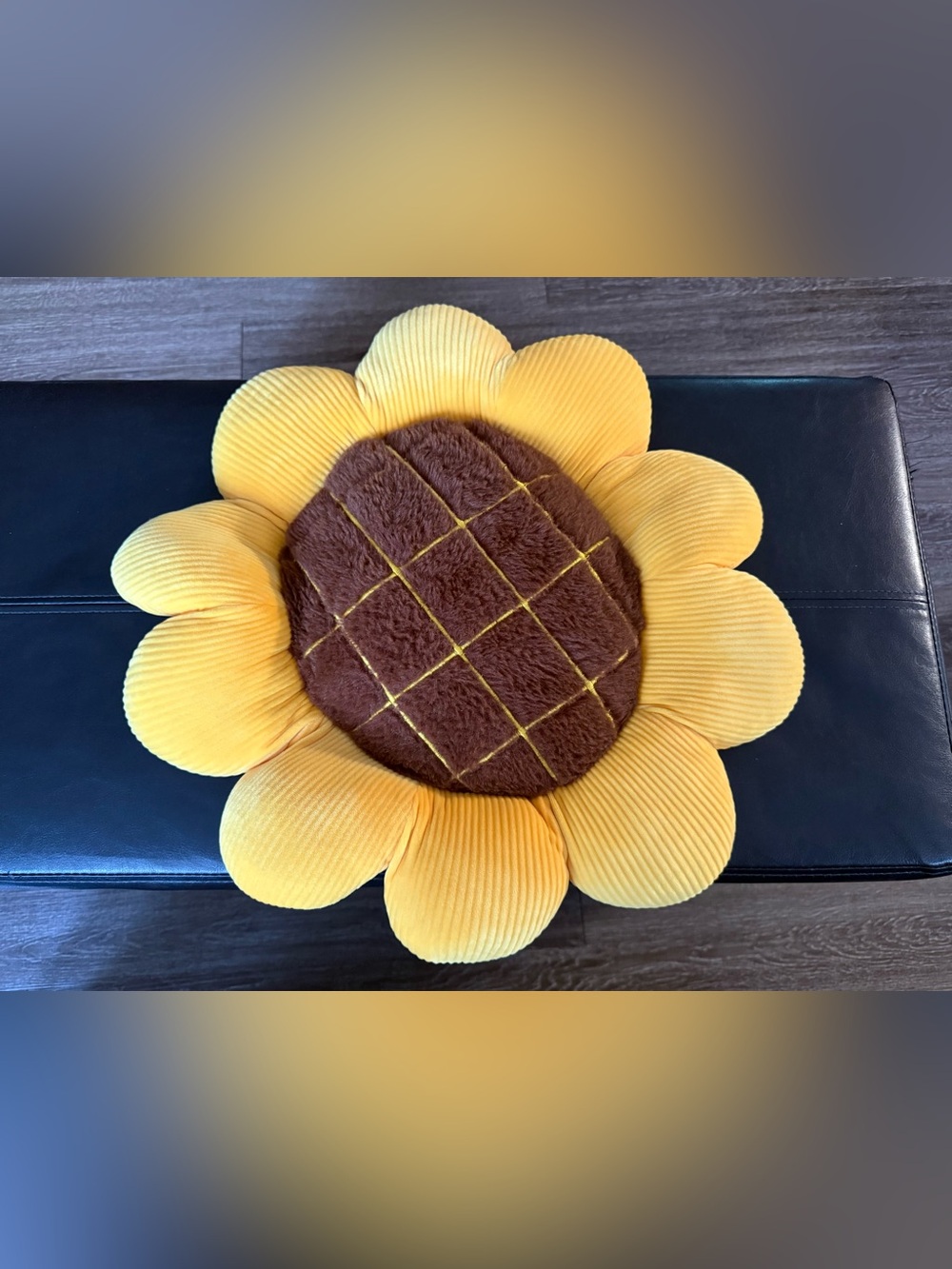 Sunflower pillow